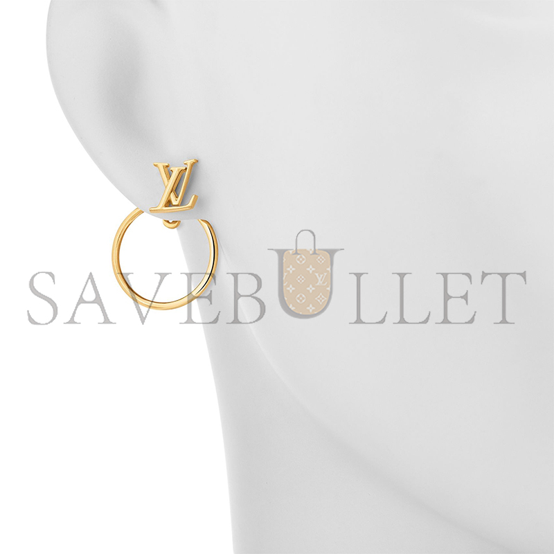 LOUIS VUITTON LV ECLIPSE EARRINGS M00763